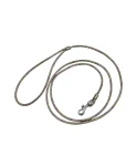 Świecąca Ringówka bawełniana o grubości 4mm, PISTACJOWO-LAWENDOWE OMBRE  - 120cm 