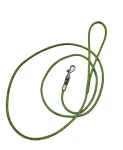 Świecąca Ringówka bawełniana o grubości 4mm, LIMONKOWY - 120cm 