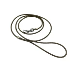 Świecąca Ringówka bawełniana o grubości 4mm, PURE GRAY - 120cm