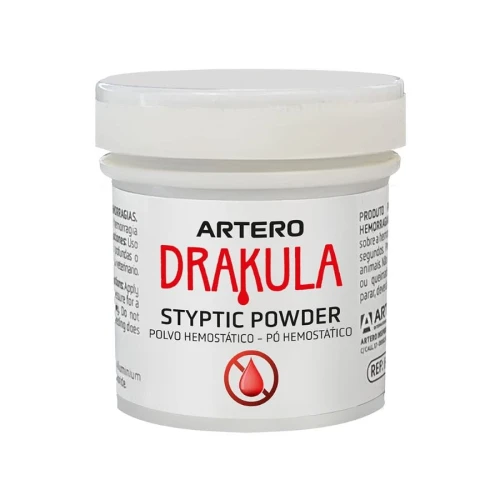 Zasypka do tamowania krwawienia, 11,3 g Drakula, Styptic Powder - marki Artero