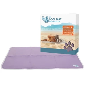 Mata chłodząca dla psa i kota Coolpets Gel Cooling Mat Lilac L 