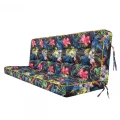 Poduszka na huśtawkę "Pola" z oparciem + 2x Jasiek, 150cm, kolor Kolorowe liście  