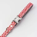Smycz Fabric Printed HHL10053-XS/S – różowe arbuzy 1,2 m – marki Hugo & Hudson 