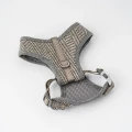 Szelki Comfy Tweed HHTH10028-L – jodełka szary - rozm. L