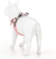 Szelki Easy Harness HHVMR10008-8 – różowe w biało szare paski rozm. 8 – marki Hugo & Hudson 