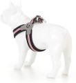 Szelki Easy Harness HHVMR10005-8 – granatowe w biało - czerwone paski rozm. 8 – marki Hugo & Hudson  