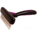Zgrzebło poprzeczne  Flexible Carry Comb, - 11,2 cm - 20 obrotowych ząbków - marki KW