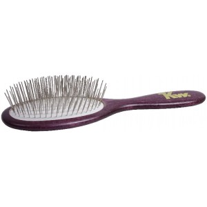 Szczotka Pin Soft Medium - miękka, z metalowymi długimi pinami, rozmiar M- marki KW Hound