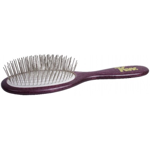 Szczotka Pin Soft Medium - miękka, z metalowymi długimi pinami, rozmiar M- marki KW Hound