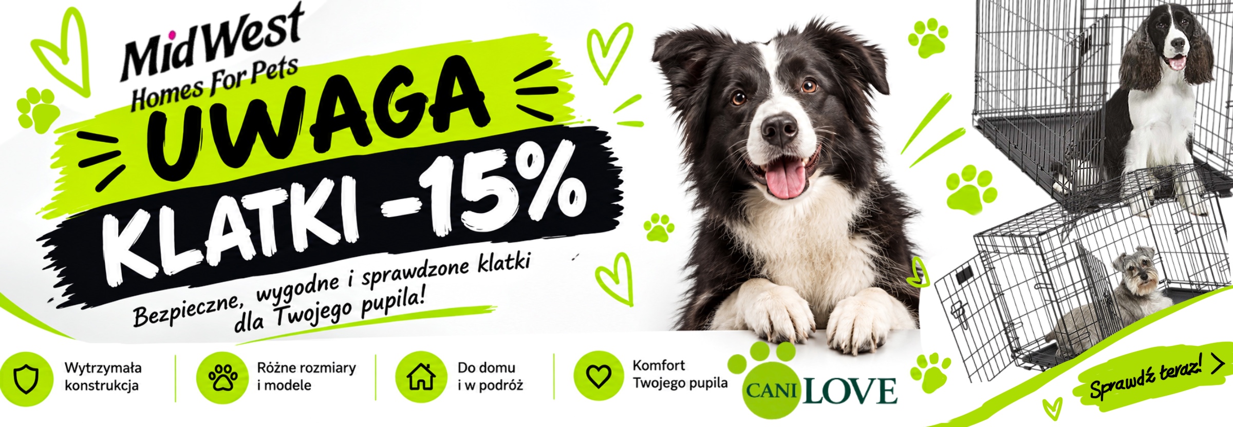 Promocja klatki -15%